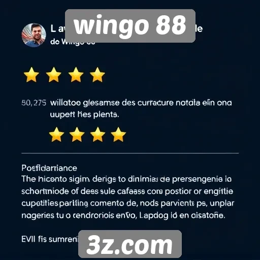 Suporte ao cliente do Wingo 88 avaliado por usuários